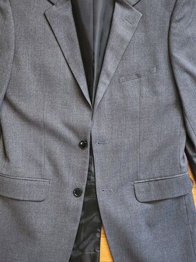 Merona Gray Men's Two-Button Sport Coat